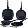 Image de BergHOFF LEO Set de casseroles Stone+ 5 pièces - Sans Pfas - Convient pour downdraft