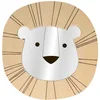 Image de Artemio 14003587 Miroir en bois avec tête de lion