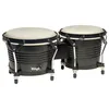 Image de Stagg BW-200-BK Bongo en bois 7,5" + 6,5" Noir