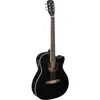 Image de J.N Guitars Bessie BES-ACE Black elektrisch-akoestische westerngitaar