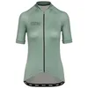 Image de BIORACER Maillot de cyclisme Femme manches courtes - Modèle Icon Metalix - Vert menthe - Taille L - Vêtements cyclisme pour Femme