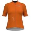 Image de BIORACER Maillot Cyclisme Femme - Manches Courtes - Modèle '2025 Icon' - Ocre Rouillé - M - Maillot de Cyclisme pour Femme, Vêtements cyclisme pour Femme