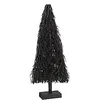 Image de J-Line Sapin De Noel Plat Branches Bois Noir Small