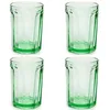 Image de Set de 4 Verres à Boisson Serax | Verrerie Fish & Fish par Paola Navone | Verres à Eau 40 cl Vert Clair | Essentiels pour la Maison, Set de Cuisine