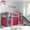 Image de Vipack Le Rideau de Jeu Pink Flower : Transformez Le lit de Votre Enfant en Un Paradis de Jeu Secret !