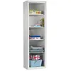 Image de Vipack Robin BIBLIOTHEQUE, MDF, Blanc lacqué