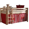 Image de Vipack PINO LIT Mezzanine ET Housse Chucky Nature, Pin Massif