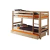 Image de Vipack PINO SUPERPOSE H140CM ET LIT GIGOGNE Nature, pin