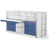 Image de Vipack BONHS9507 Bonny 95 mi-Hauteur Bleu, Panneaux de Particules, 207x96x116 cm