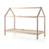 Image de Vipack Bed, Pine Wood, Natural, 90 x 200 cm
