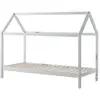 Image de Vipack Bed, Pine Wood, White, 90 x 200 cm