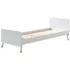 Image de Vipack Lit Billy blanc satin 90x200cm