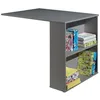 Image de Bureau à rallonge Charlotte - gris