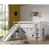 Image de Vipack Bed, pino Cotton, White, 90 x 200 cm
