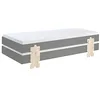 Image de VIPACK Bed, Combi, Solid, Pine, MDF, Gris, Single