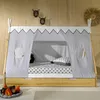 Image de Vipack Lit tipi 90x200 sommier Housse et tiroir Inclus - Bois
