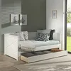 Image de Vipack Bed, Matériaux Mixtes, White, Single
