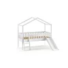 Image de Vipack Lit cabane 90x200 Dallas Blanc