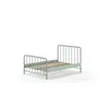 Image de Vipack Bed, Metal, Olive, 208 x 110 cm