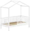 Image de Kinderbed Dallas - 70x140 cm - Wit/massief grenen