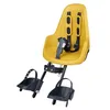 Image de BOBIKE 8012000023 - Siège porte-bébé vélo avant One Mini ancre sur cadre - Sûr et élégant pour les enfants de 9 mois à 3 ans, jusqu'à 15 kg, moutarde puissante