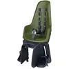 Image de BOBIKE 8012100021 Chaise arrière One Maxi avec système E-BD pour vélos avec roues de 26" à 29" Convient aux enfants avec un poids maximum de 22kg avec Ancrage sur le porte-bagages Couleur Olive Green