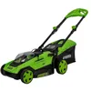 Image de VITO - Tondeuse à gazon sans fil 40V 2 batteries 6.0Ah + Chargeur double Moteur Brushless Largeur 40cm Bac 40L