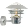 Image de Nordlux Applique murale Vejers 60 W avec détecteur de mouvement - Galvanisé - IP54 - 25101031