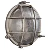 Image de POLPERRO Applique murale extérieure E27 IP64 Verre mat Nickel