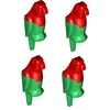 Image de LEGO 2546 City Lot de 4 figurines de perroquet Vert et rouge