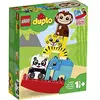 Image de LEGO 10884 Duplo Ma première bascule avec animaux, jouet préscolaire pour enfants âgés de 1,5 ans