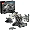 Image de LEGO 42100 Technic La Pelleteuse Liebherr R 9800, Véhicule de Chantier RC Télécommandé, Kit de Construction