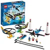 Image de LEGO 60260 City La course aérienne, Jouets Volants Avion et Hélicoptère pour les Enfants de 5 ans et plus