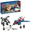 Image de LEGO 76150 Marvel Super Heroes Ensemble de jeu Spider-Man Jet vs Venom Mech avec figurine Spider-Man Noir