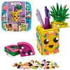 Image de LEGO 41906 DOTS Le Pot a Crayons Ananas, Activité Manuelle, Accessoires Scolaires DIY de Bureau, Loisirs Créatifs et pour Étudiants de 6+ Ans