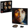 Image de LEGO 31198 Art The Beatles, Set de Construction pour Adultes, Edition Collector à Faire soi même - Toile de décoration Murale, Multicolore