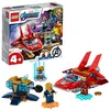 Image de LEGO 76170 Marvel Super Heroes 4 Iron Man Contre Thanos Jouet avec 2 Figurines pour Enfants de 4 Ans et, Multicolore