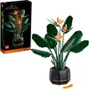 Image de LEGO Icons 10289 L'Oiseau de Paradis, Fleurs Décoratives, Maquette Botanical Collection, Construction Plantes, pour Adultes