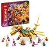 Image de LEGO 71774 NINJAGO L’Ultra Dragon d’Or de Lloyd: Set Ninja, Jouet de Construction avec Minifigurines Inédites de Cole, Zane, Kai et Jay Doré, avec Figurine de Dragon, Cadeau Garçons et Filles