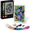 Image de LEGO 31207 Art Floral, Accessoire de Décoration Intérieure, Tableau Personnalisé, Fleurs Artificielles, Collection, Nature, Loisir Créatif Adultes