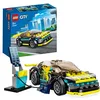 Image de LEGO 60383 City La Voiture de Sport Électrique, Jouet pour Garçons et Filles de 5 Ans, Set de Voiture de Course, avec Minifigurine de Pilote, Idée Cadeau