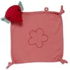 Image de Doudou Plat Carré Franck & Fischer Eléphant Rose Mimi - Doudou Coton FF119-004-020
