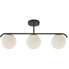 Image de Plafonnier GRANT 3 ampoules E14 IP20 Noir