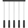 Image de Nordlux Tilo Suspension 5 ampoules Noir