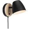 Image de Nordlux Theo 2112631003 Wandleuchte GU10 Noir