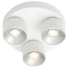 Image de Nordlux Pitcher Spot d'intérieur 3 rondelles en métal blanc GU10 3 x 10 W Montage facile Chambre Salon Cuisine Bureau Chevet Bureau IP20 Classe 2 (double isolation)