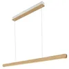 Image de Suspension LED Ilgas en naturel clair et blanc 47 W 1800 lm