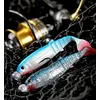 Image de Savage Gear Appât cannibal Shad Softbait 12,5 cm 20 g Blanc/noir