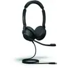 Image de Jabra Evolve2 30 Headset, Noise Cancelling UC Certified Stereo Headphones with 2-Microphone Call Technology, USB-C Cable, Black