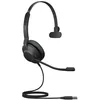 Image de Jabra Evolve2 30 Casque Mono Anti-Bruit Certifié Unified Communications (UC) avec Technologie D'appel à 2 Microphones, Câble USB-A, Noir